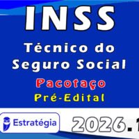 INSS (Técnico do Seguro Social) pacotaco 2026