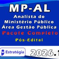MP AL Analista do Ministério Público Área Gestão Pública