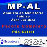 MP AL Analista do Ministério Público Área Jurídica