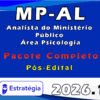 MP AL Analista do Ministério Público Área Psicologia