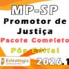 MP SP Promotor de Justiça) Pacote Completo 2026 Pós Edital Estrategia