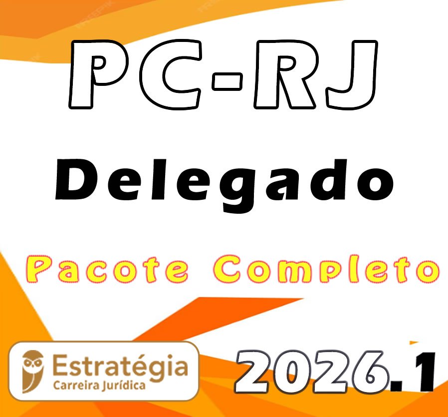 PC RJ DELEGADO 2026