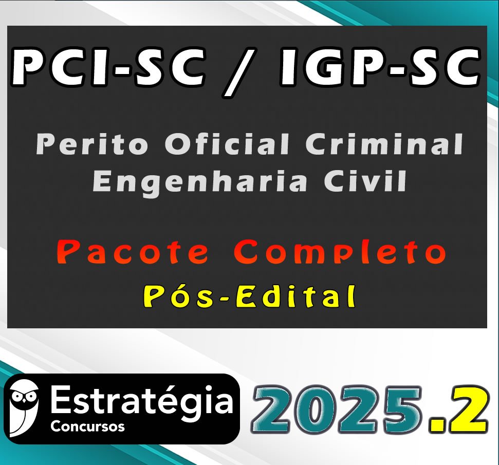 PCI SC IGP SC Engenharia Civil 2025