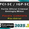 PCI SC IGP SC Geologia Minas 2025