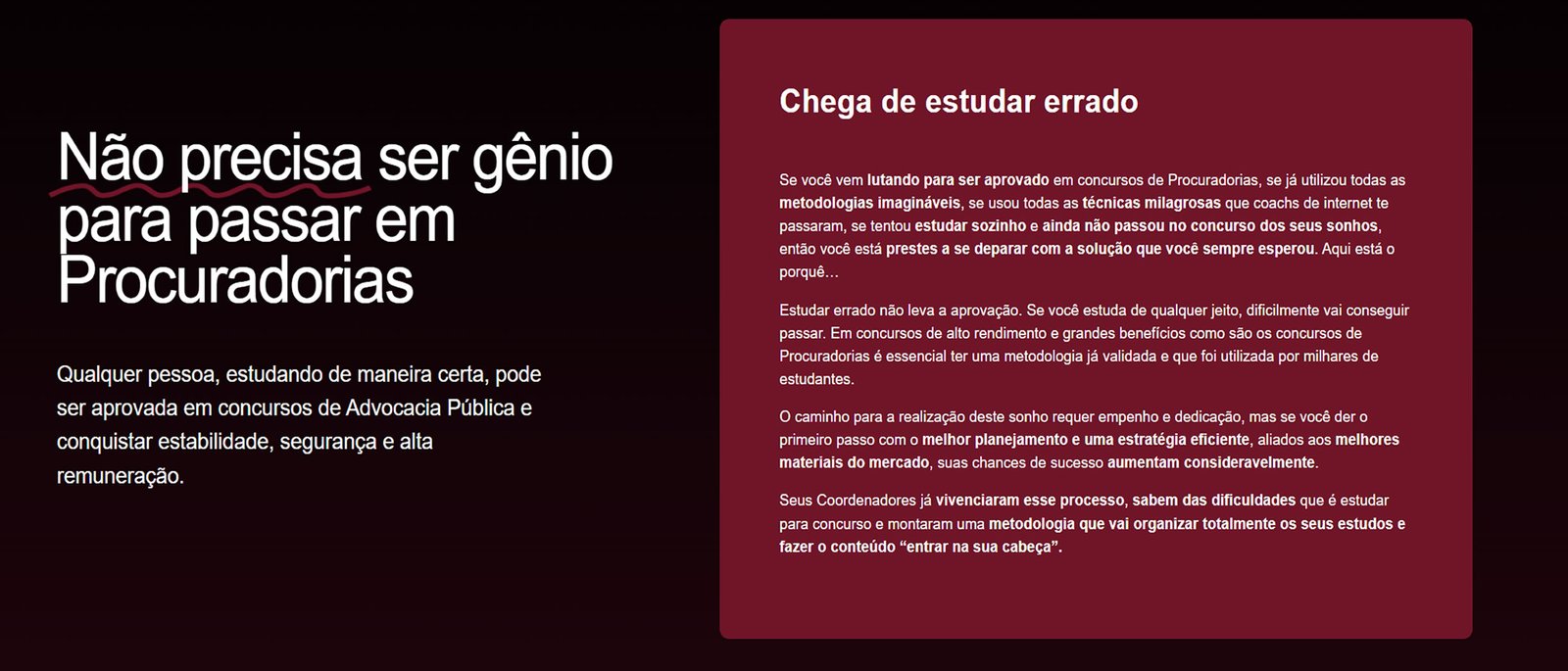 Procuradorias – Curso Extensivo [2026] Aprovação PGE 2