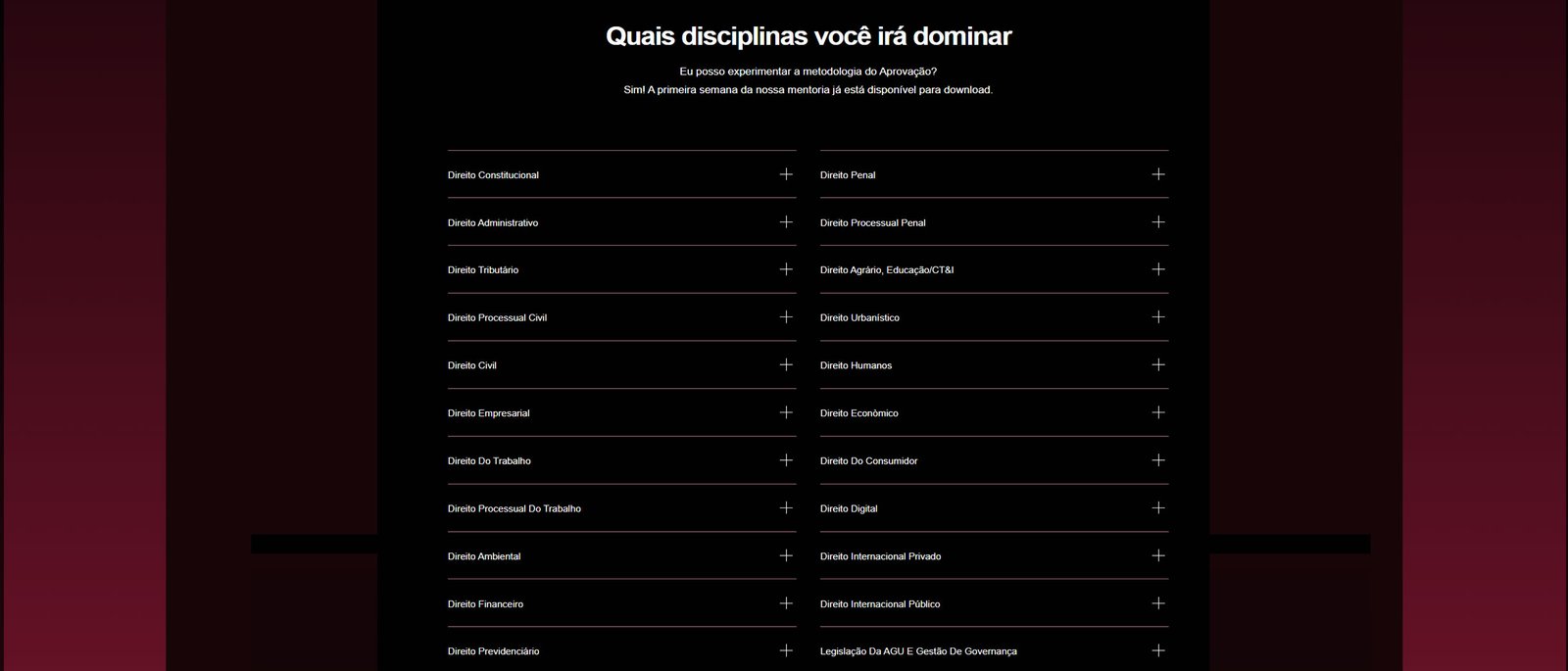 Procuradorias – Curso Extensivo [2026] Aprovação PGE7