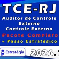 TCE RJ (Auditor de Controle Externo Controle Externo)