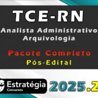 TCE RN Analista Administrativo Arquivologia