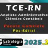 TCE RN Analista Administrativo Ciências Contábeis 2025
