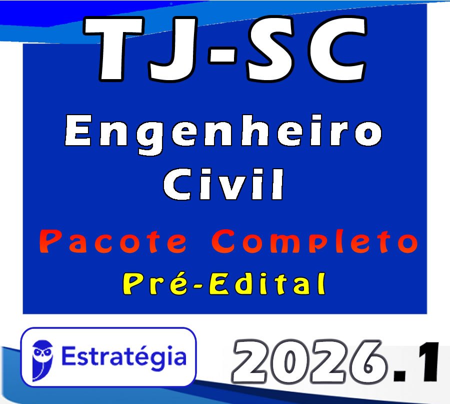 TJ-SC (Engenheiro Civil)