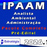 ipaam Analista Ambiental Administração 2026