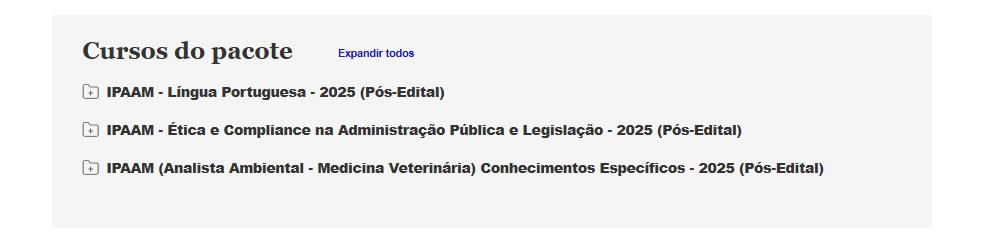 ipaam Analista Ambiental Medicina Veterinária 2026 ipaam Analista Ambiental Medicina Veterinária 2026