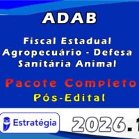 ADAB Fiscal Estadual Agropecuário Defesa Sanitária Animal