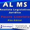 AL MS (Analista Legislativo Jurídico completo