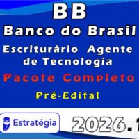Banco do Brasil (Escriturário Agente Comercial) Escriturário Agente de Tecnologiap 2026