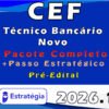 Caixa Econômica Federal CEF (Técnico Bancário Novo) 2026