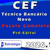 CEF Técnico Bancário Novo