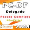 PC DF (Delegado) Pacote Teórico 2026 (Pós Edital)