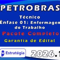 PETROBRAS Técnico Ênfase 01 Enfermagem do Trabalho