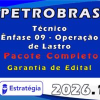 PETROBRAS Técnico Ênfase 09 Operação de Lastro