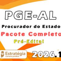 PGE AL (Procurador do Estado) Pacote Teórico 2026