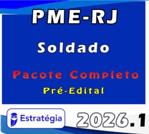 PME RJ (Soldado) Pacote Completo 2026 Estratégia