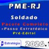 PME RJ (Soldado) Pacote Completo 2026 +passoEstratégia