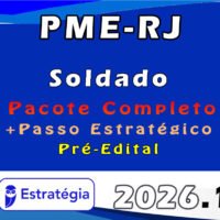 PME RJ (Soldado) Pacote Completo 2026 +passoEstratégia