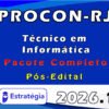 PROCON RJ Técnico em Informática 2026