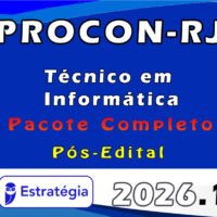 PROCON RJ Técnico em Informática 2026