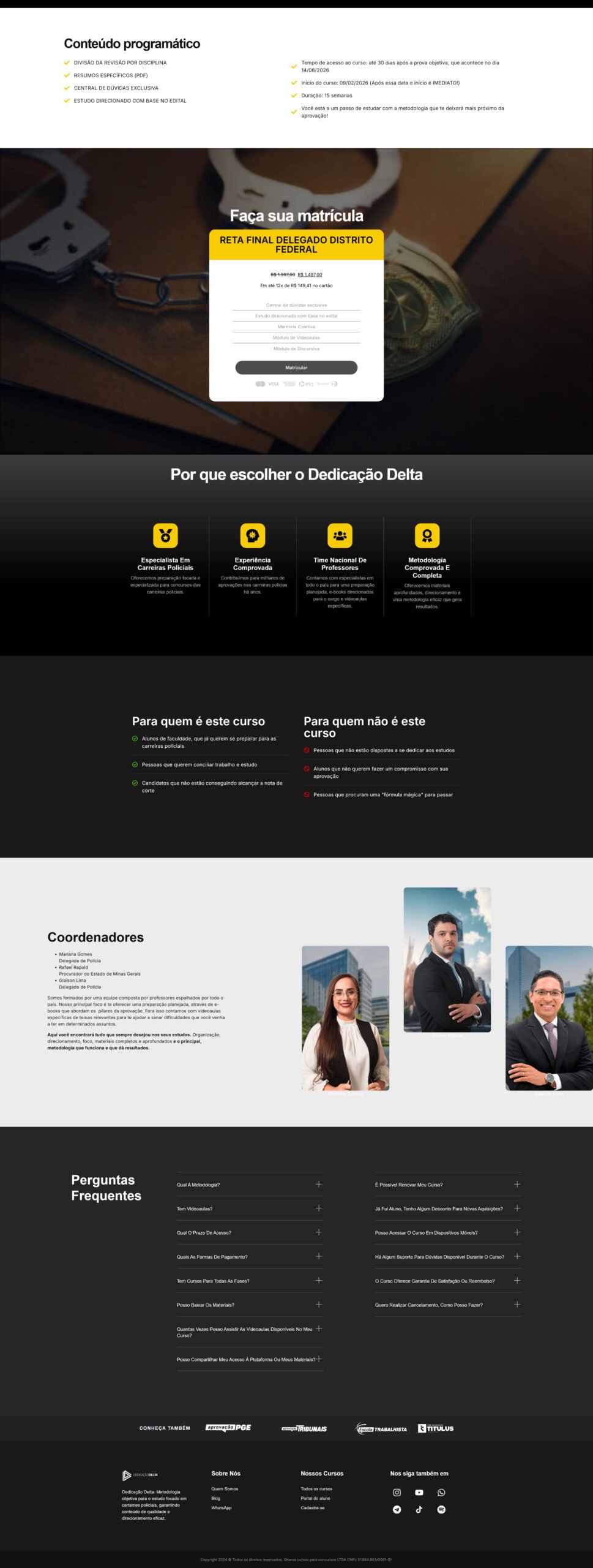 Rateio RETA FINAL PC DF Delegado Distrito Federal DD 2026 3