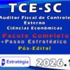 TCE SC ciencias economicas 2026 pacotaco