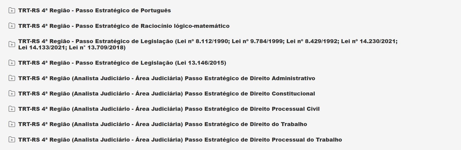 TRT 4ª Região (Analista Judiciário Área Judiciária 123apcotaco