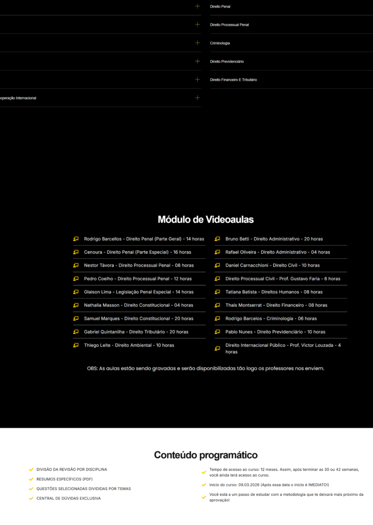 4PREPARAÇÃO EXTENSIVA DELEGADO FEDERAL