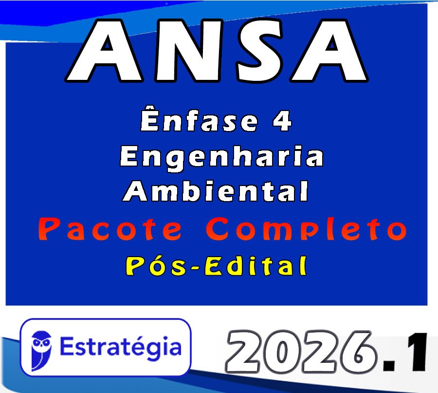 ANSA (Ênfase 4 Engenharia Ambiental) 2026