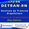 CPU RN DETRAN RN Analista de Trânsito Arquitetura