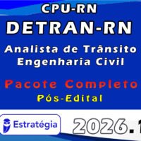CPU RN DETRAN RN Analista de Trânsito Engenharia Civil