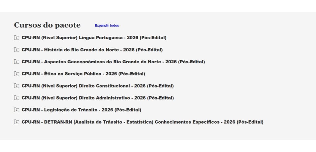 CPU RN DETRAN RN Analista de Trânsito , Estatística