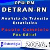 CPU RN DETRAN RN Analista de Trânsito Estatística