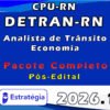 CPU RN DETRAN RN analista de Trânsito Economia
