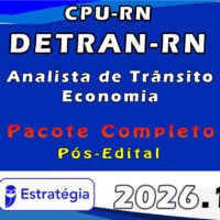 CPU RN DETRAN RN analista de Trânsito Economia