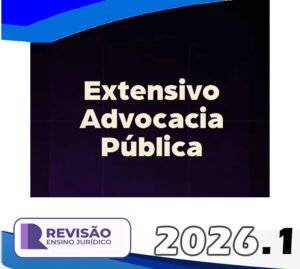 Extensivo Advocacia Pública 2026 Revisão PGE Procuradoria