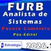 FURB Analista de Sistemas Pacote Téorico 2026 (Pós Edital) Estratégia