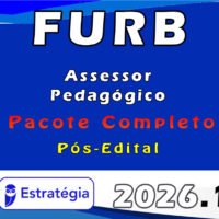 FURB Assessor Pedagógico 2026