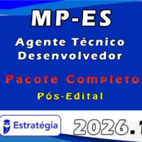 MP ES Agente Técnico DesenvolvedorPacote 2026
