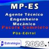 MP ES Agente Técnico Engenheiro Mecânico 2026