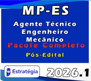 MP ES Agente Técnico Engenheiro Mecânico 2026