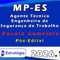 MP ES Agente Técnico Engenheiro de Segurança do Trabalho) jpg