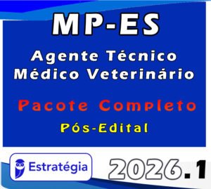 MP ES Agente Técnico Médico Veterinário Pacote 2026