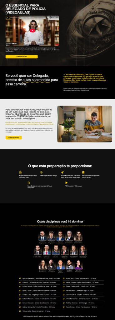 O ESSENCIAL PARA DELEGADO (VIDEOAULAS) Dedicação Delta [dedicacaodelta.com.br]